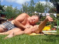 Beautiful milf fucked doggystyle and in missionary